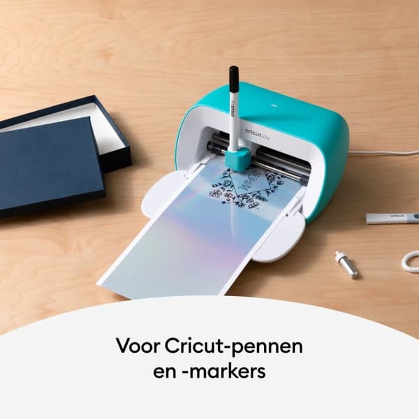 Cricut Joy Smart Label - skriven vinyl - permanent - silver - 14x33cm - 4 täckta