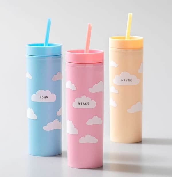 Cricut Joy Smart Labels - opløselig - Hvid - 14x91cm - 1 ark