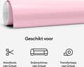 Miniatyrbild 2 av 8: Cricut Color Changing Vinyl - kall - permanent - rosa - 30x60cm