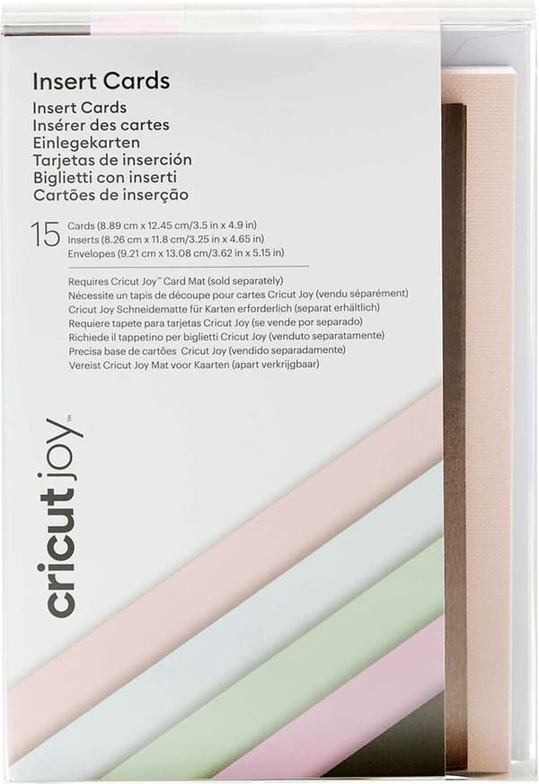 Cricut lagerkort Makroner R30 (4,5" x 6,3") 12-pak.