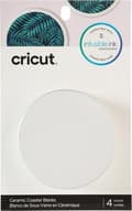 Miniatyrbild 4 av 8: Cricut Infusible Ink Keramiska Underlägg, 4-pack (vit, rund)