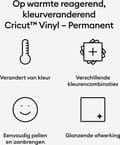 Miniatyrbild 3 av 8: Cricut Color Changing Vinyl - varm - permanent - rosa - 30x60cm