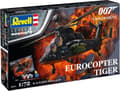 Miniatyrbild 4 av 8: 1:72 Revell 05654 James Bond 007 - Eurocopter Tiger - Presentset Plast Model Kit