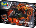 Miniatyrbild 5 av 8: 1:72 Revell 05654 James Bond 007 - Eurocopter Tiger - Presentset Plast Model Kit