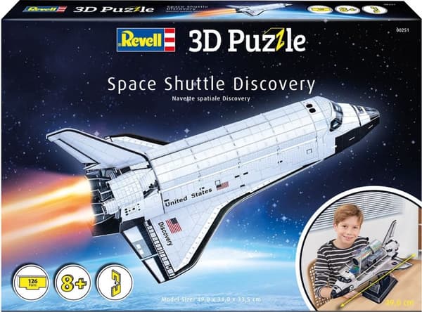Revell 00251 Space Shuttle Discovery 3D-pussel