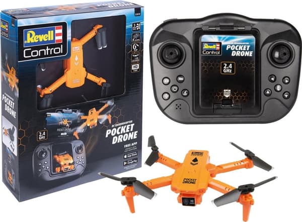 Revell 23810 RC Quadcopter - Pocket Drone RC-modell färdiggjord