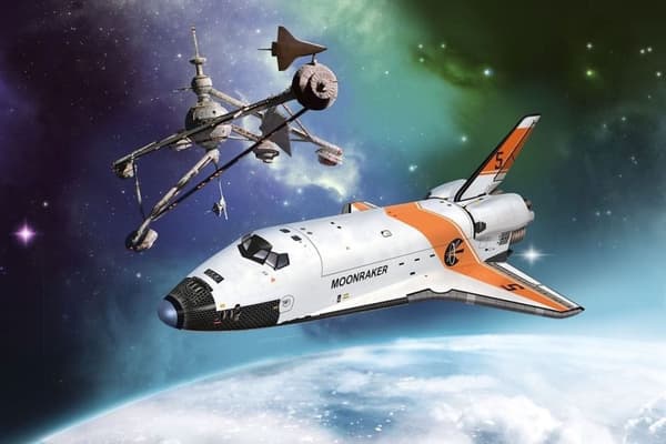 1:144 Revell 05665 James Bond 007 - Moonraker - Presentset Plast Model Kit