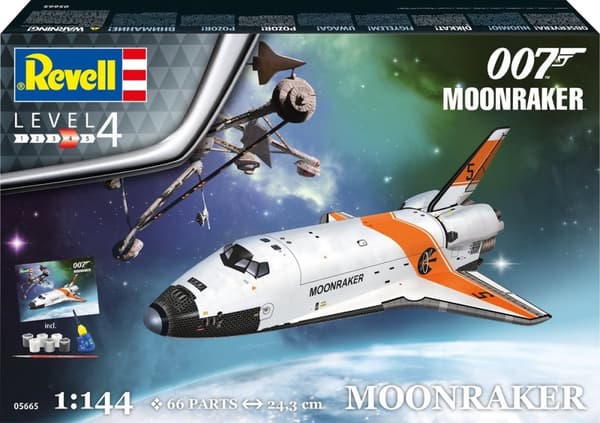 1:144 Revell 05665 James Bond 007 - Moonraker - Gavesæt Plastic Model Kit