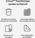 Miniatyrbillede 3 af 9: Cricut transfertape uden bagside - 33x914cm