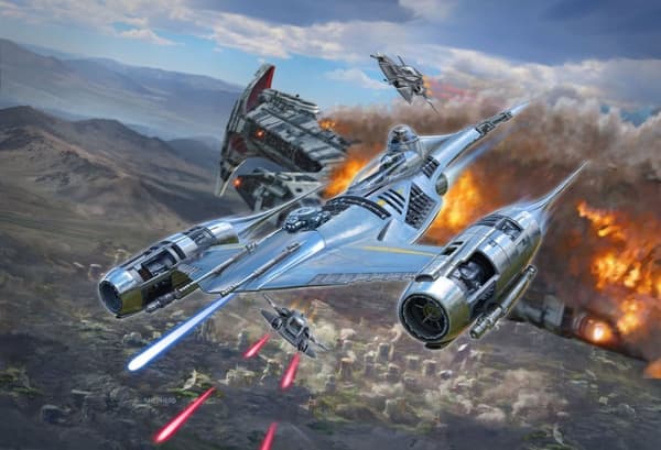 1:24 Revell 06787 Star Wars - The Mandalorian - N1 Starfighter Plastic Model Kit