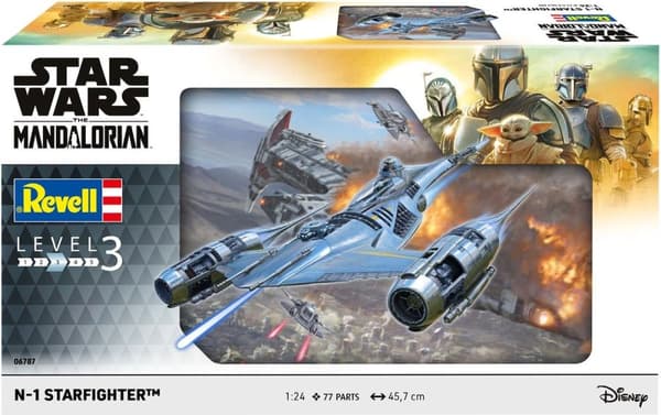 1:24 Revell 06787 Star Wars - The Mandalorian - N1 Starfighter Plastic Model Kit