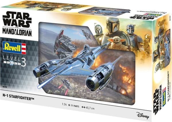 1:24 Revell 06787 Star Wars - The Mandalorian - N1 Starfighter Plastic Model Kit