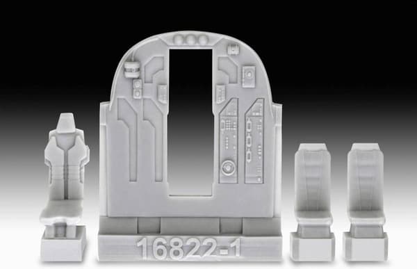 Revell 06788 Star Wars The Mandalorian: Razor Crest Platinum Edition Science Fiction Kit 1:72 (06788)