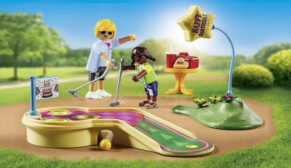 PLAYMOBIL minigolf gavesæt - 71449