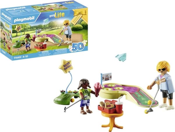 PLAYMOBIL minigolf gavesæt - 71449