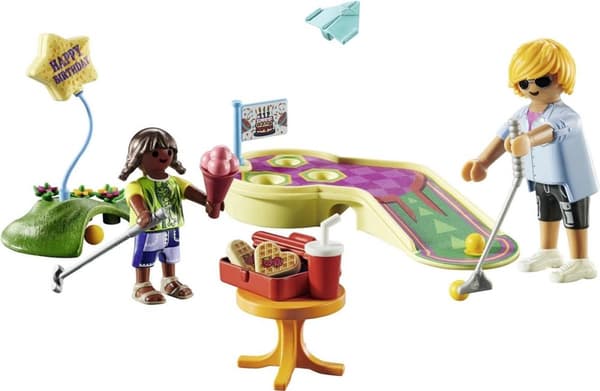 PLAYMOBIL minigolf gavesæt - 71449