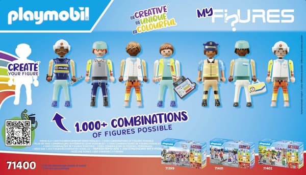 PLAYMOBIL Mine figurer: Rescue Mission - 71400