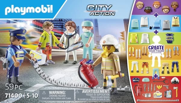 PLAYMOBIL Mine figurer: Rescue Mission - 71400