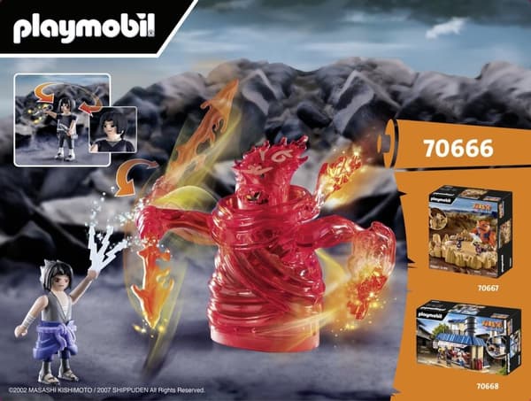 PLAYMOBIL Naruto Sasuke vs. Itachi - 70666
