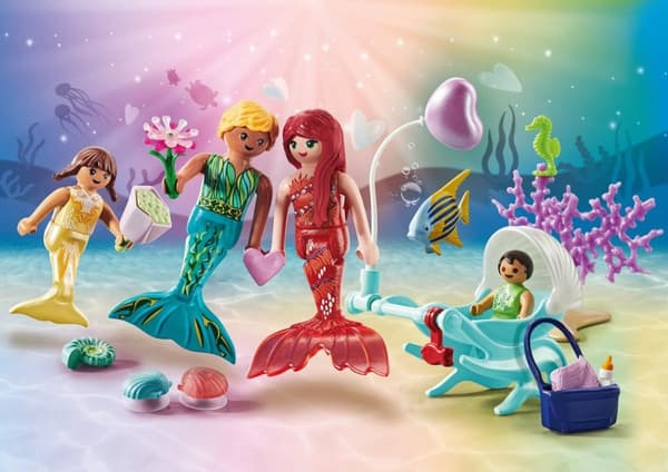 PLAYMOBIL Starter Pack Family Mermaid - 71469