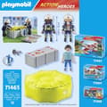 Miniatyrbild 6 av 8: PLAYMOBIL Action Heroes Brandmän med luftkuddar - 71465