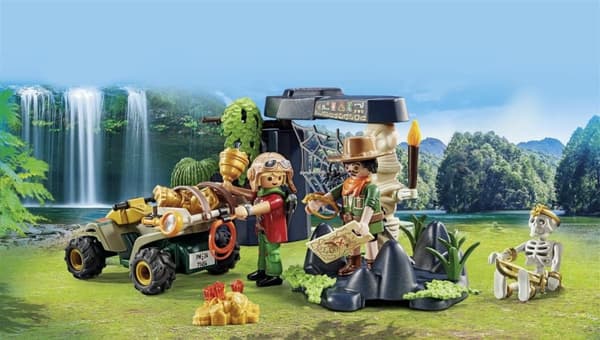 PLAYMOBIL Wild Life Promo Treasures in the jungle - 71454