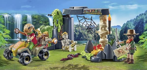 PLAYMOBIL Wild Life Promo Treasures in the jungle - 71454