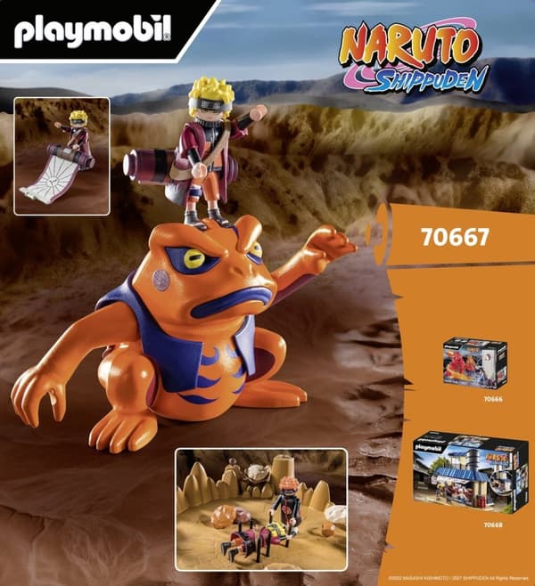 PLAYMOBIL Naruto Naruto vs Pain - 70667