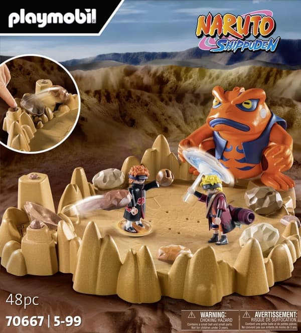 PLAYMOBIL Naruto Naruto vs Pain - 70667