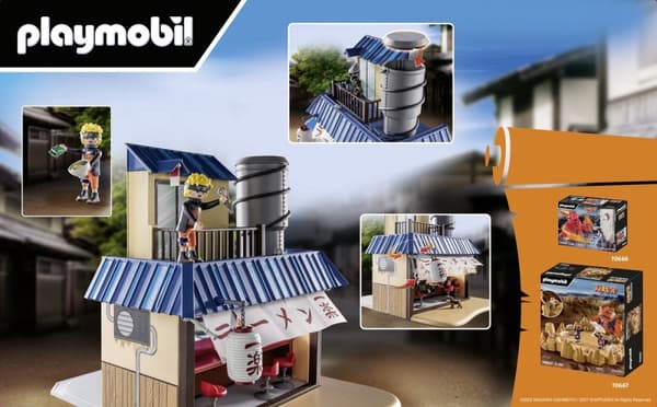 PLAYMOBIL Naruto Ichiraku Ramen Shop - 70668