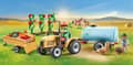 Miniatyrbild 4 av 8: PLAYMOBIL Country Tractor med släp och vattentank - 71442