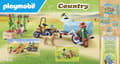 Miniatyrbild 7 av 8: PLAYMOBIL Country Tractor med släp och vattentank - 71442