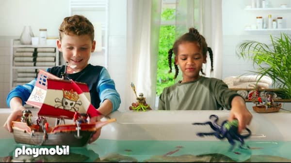 PLAYMOBIL Piratstrid med jättebläckfisk - 71419
