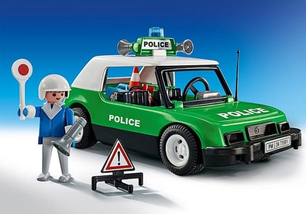 Anniversary Police Car