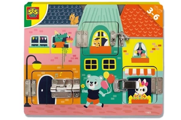 SES Creative 14694, Träbok, 3 År, Kartong