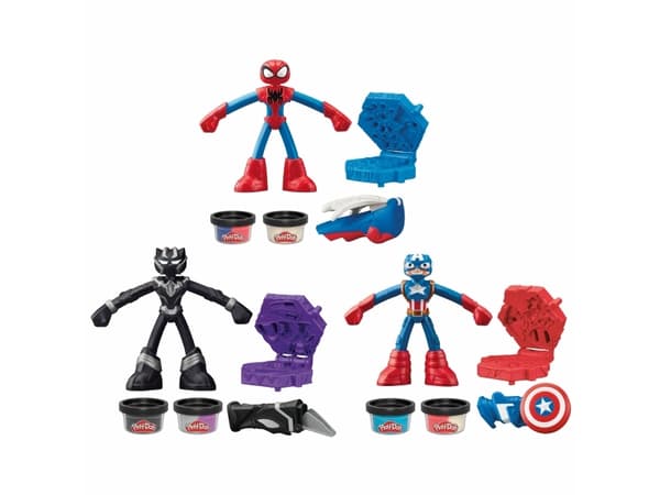 Play-Doh Marvel Figures Assortment, Action/Adventure, 4 yr(s), Assorted