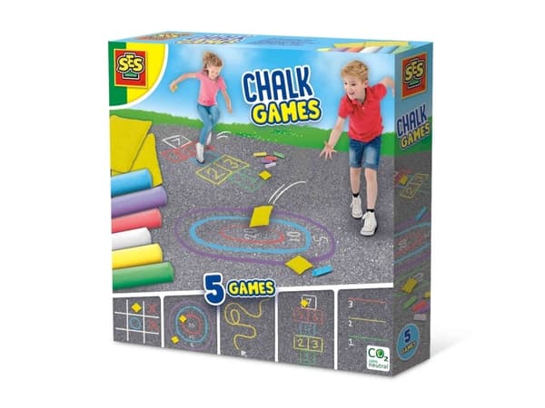 SES SES Chalk Games 5in1 02207 22075