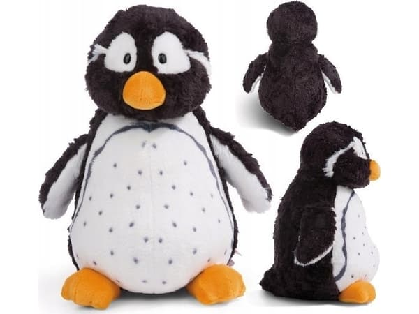 NICI NICI 49313 Plysjmaskot Penguin Stas 20cm sittende GRØNN