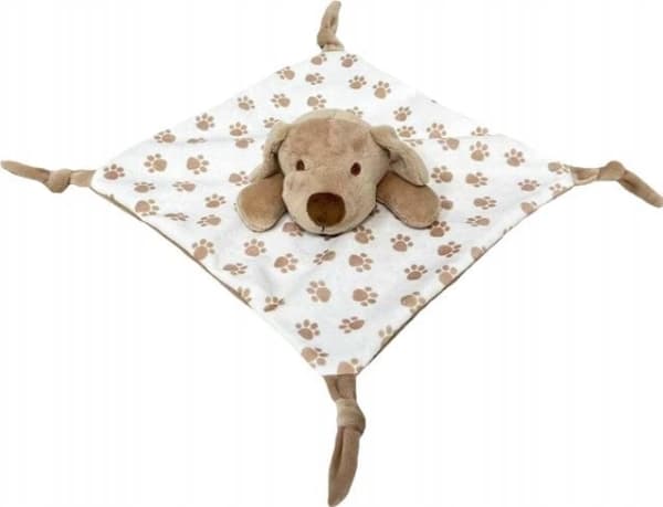 Tulilo Kosedyr Miluś hund, beige, 25x25 cm