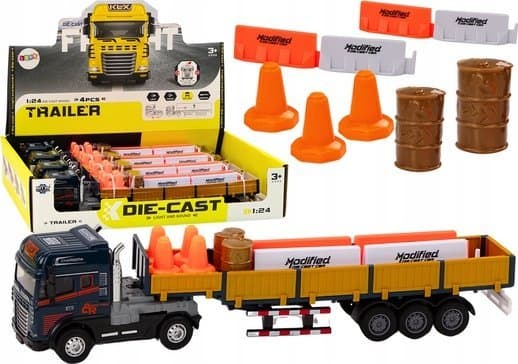 Lastebil med henger 38cm m/dw 19998 22121
