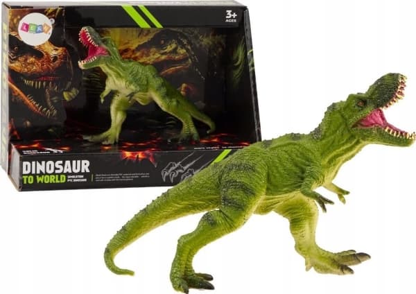 Keräilijän figuuri dinosaurus tyrannosaurus vihreä