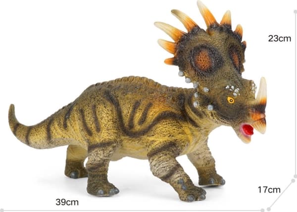 Trifox DINOSAUR STYROZAUR figur med huvud