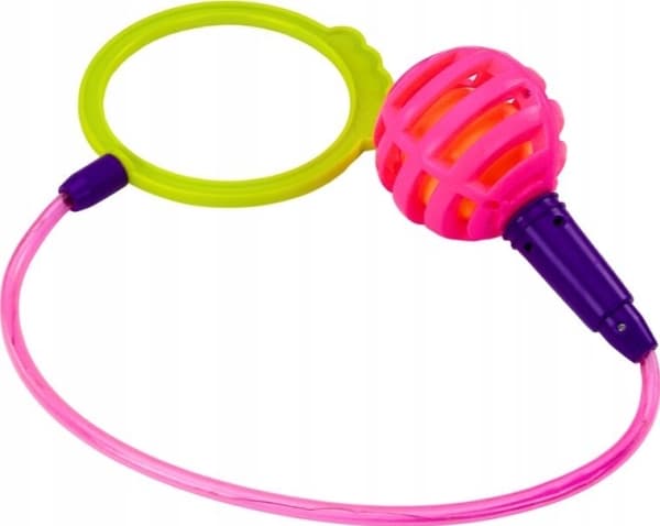 LeanToys Skipper Hula Hop Rosa lysdioder