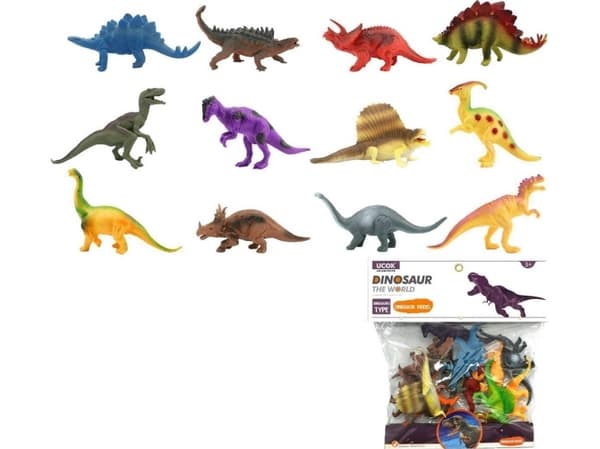Trifox DINOSAURER 12 STK Figur