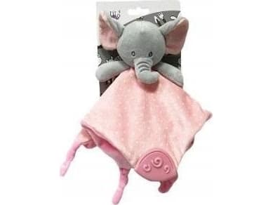 Tulilo kosedyr Miluś the Elephant rosa 25x25 cm