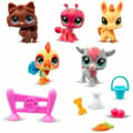 Miniatyrbillede 2 af 6: Dyrefigurer Bandai Littlest Pet Shop Plastik
