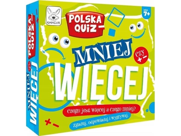 Polen Quiz Mindre eller mer? Känguru spel