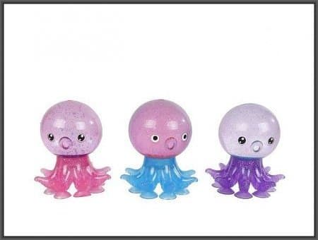 Hipo Octopus glitter for å klemme med lim 621579 87938