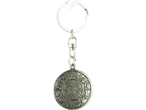 Nøkkelring i metall Zodiac ABINO