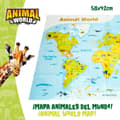 Miniatyrbild 4 av 7: Djurfigurer Colorbaby 19 Delar Jungel Plast 14 x 6 x 5 cm (6 antal)
